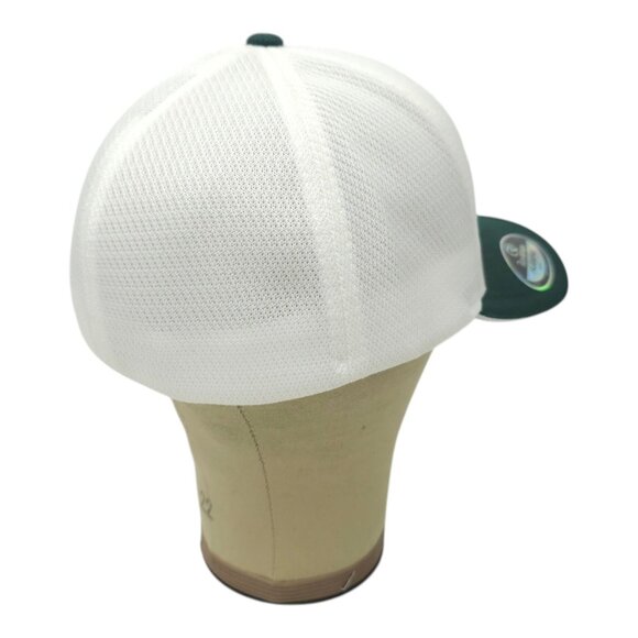 New Deal Lions L/XL Cap Back Mesh Embroidered Logo Flex Fit Trucker Baseball Hat - Picture 14 of 14